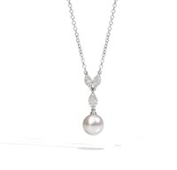 Necklace Utopia Woman in White Gold Perla 9.28 Ct ICP5BB05 - ICP5BB05